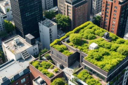 Toits verts : solution durable contre l'effet d'îlot de chaleur