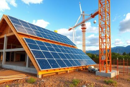 Les énergies renouvelables dans le BTP moderne