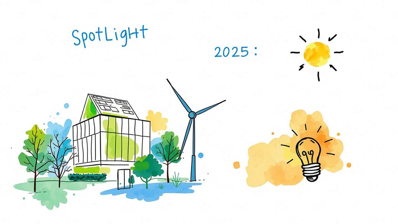 Projecteur sur les bâtiments écoénergétiques de 2025