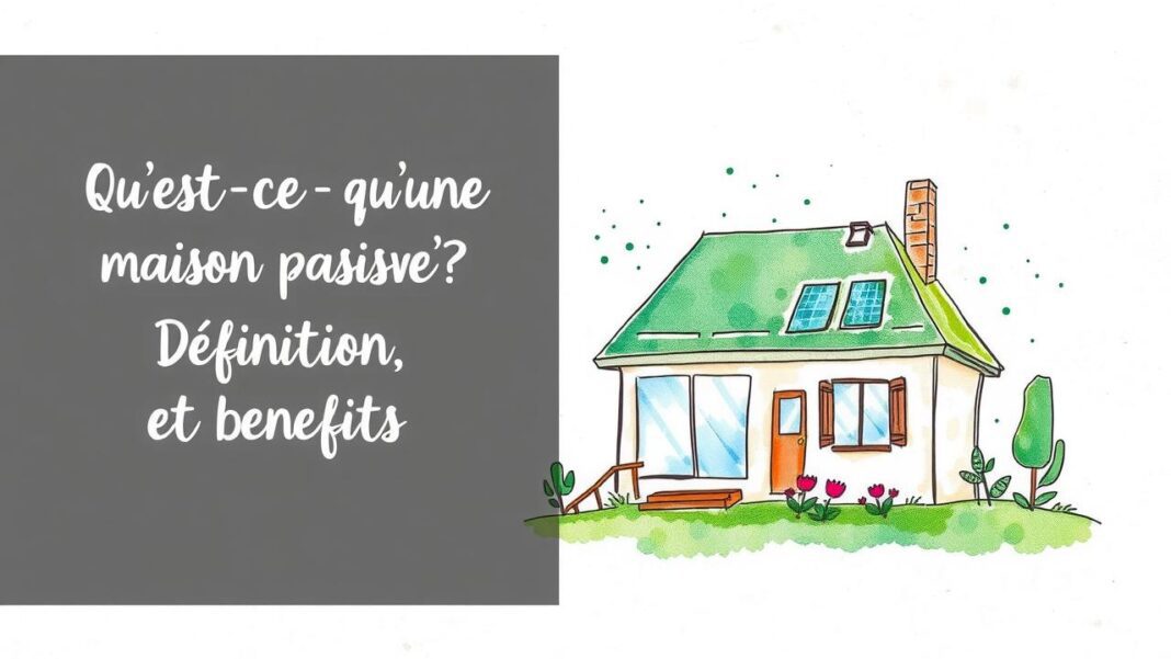 Qu'est-ce qu'une maison passive ? Définition et bénéfices Qu'est-ce qu'une maison passive ? Définition et bénéfices