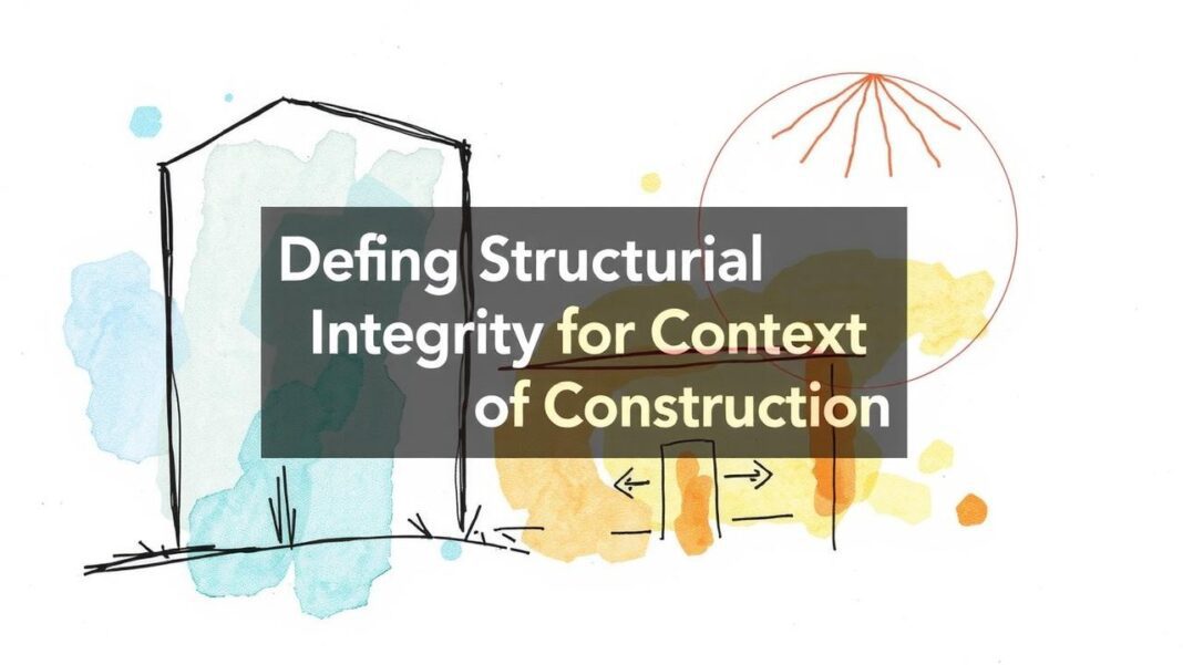 Définition de l’intégrité structurelle dans le contexte de la construction Définition de l’intégrité structurelle dans le contexte de la construction