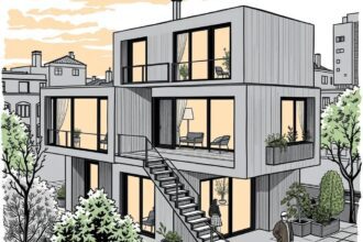 Nomades urbains : comment les habitats modulaires révolutionnent notre façon d'habiter la ville