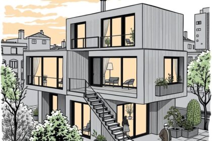 Nomades urbains : comment les habitats modulaires révolutionnent notre façon d'habiter la ville