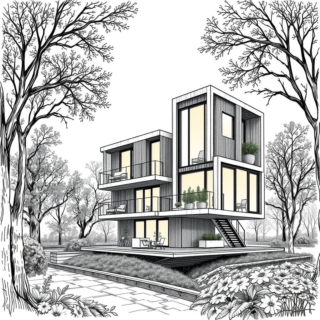 Nomades urbains : comment les habitats modulaires révolutionnent notre façon d'habiter la ville Nomades urbains : comment les habitats modulaires révolutionnent notre façon d'habiter la ville
