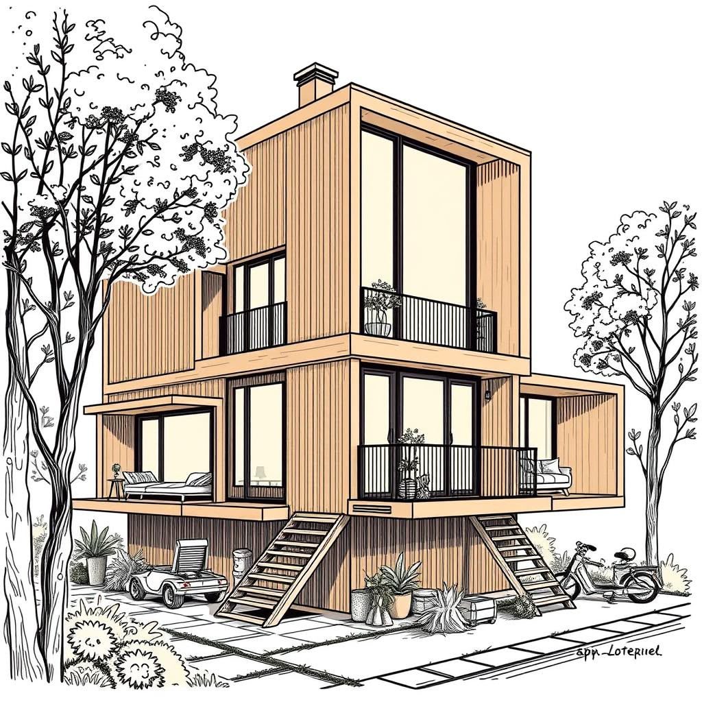 Nomades urbains : comment les habitats modulaires révolutionnent notre façon d'habiter la ville Nomades urbains : comment les habitats modulaires révolutionnent notre façon d'habiter la ville