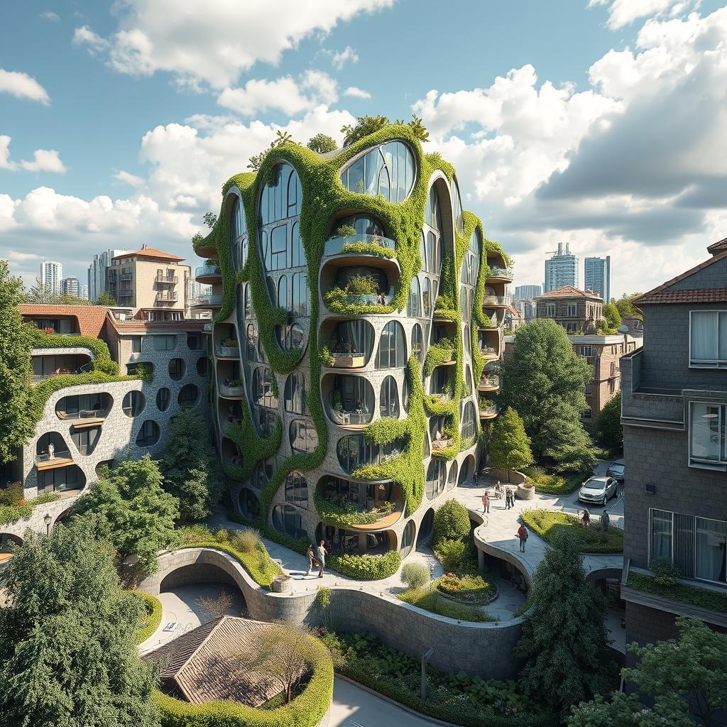 La troisième révolution immobilière: quand le biomimétisme transforme nos villes en organismes vivants