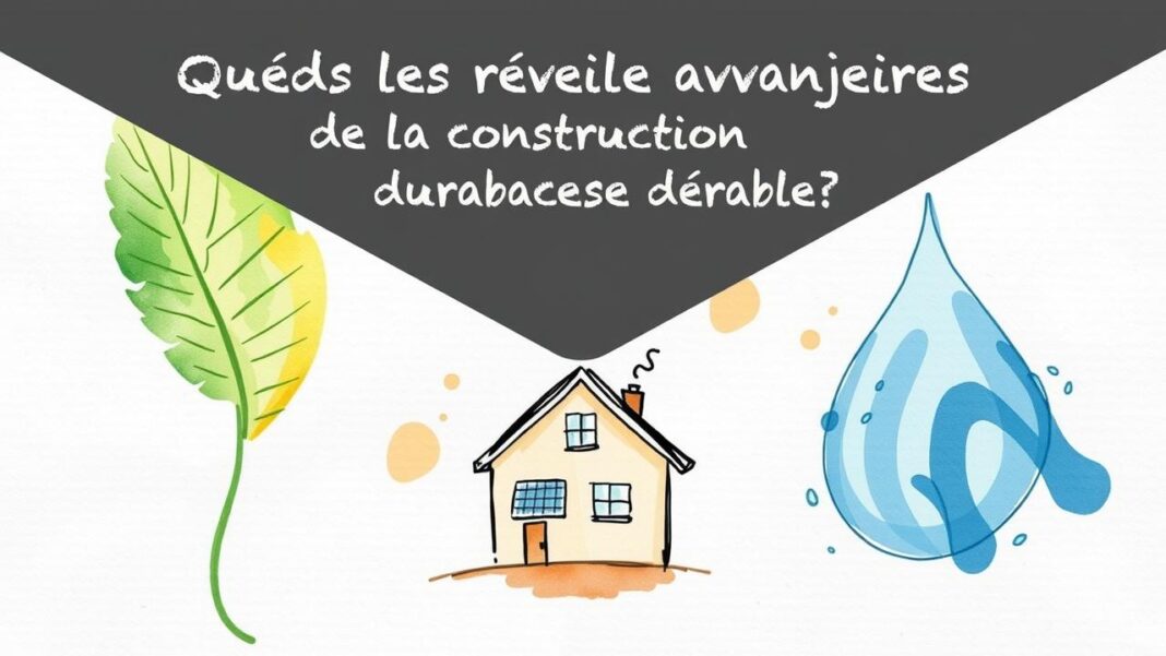Quels sont les véritables avantages de la construction durable ? Quels sont les véritables avantages de la construction durable ?