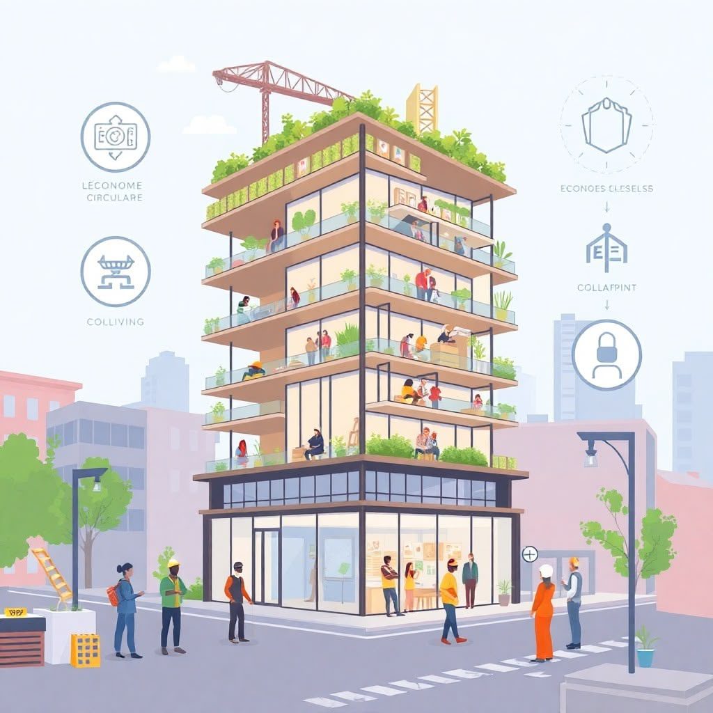 L’économie du partage appliquée à la construction : exemples et modèles émergents en 2025