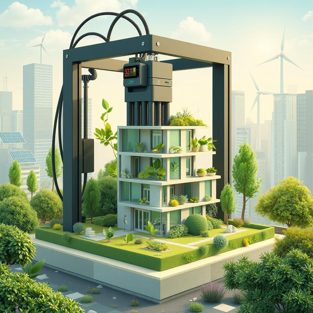 L’impression 3D au service de l’architecture durable : vers une révolution verte ?