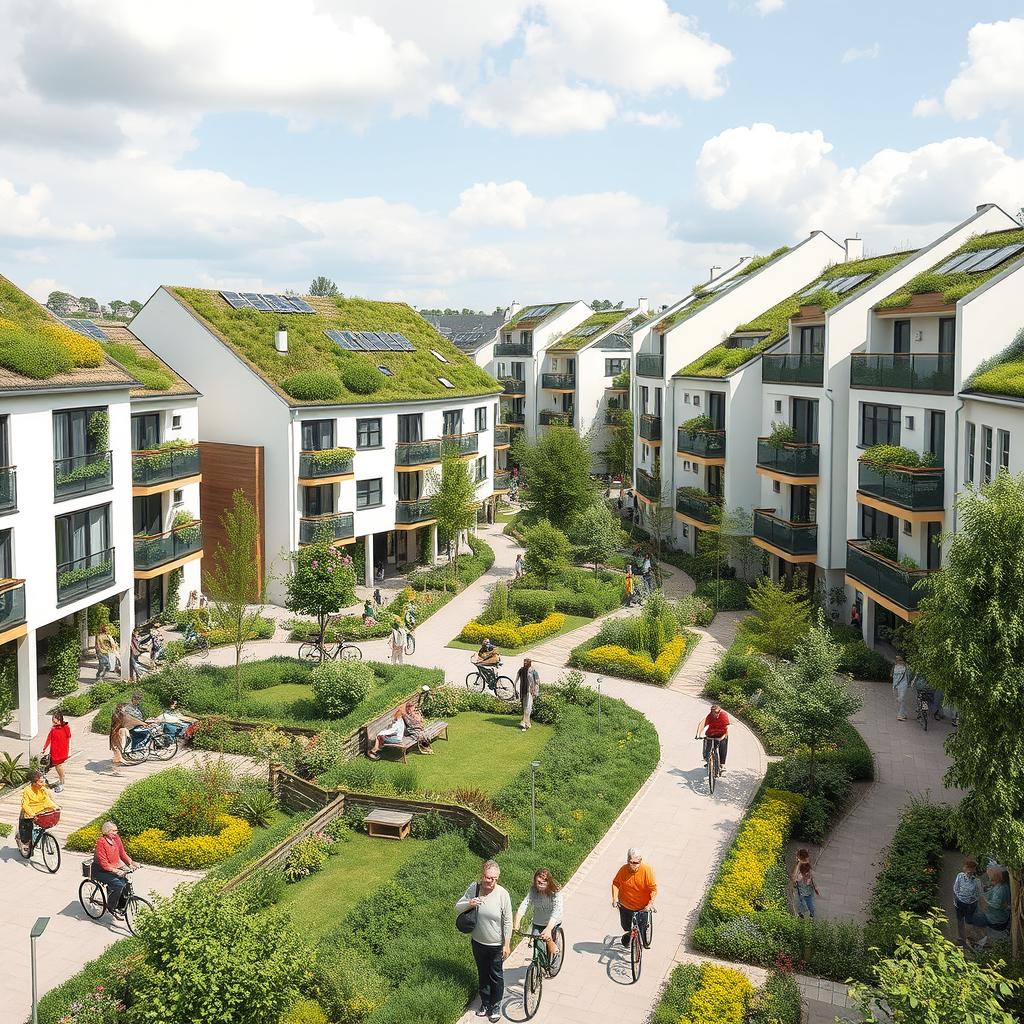 Écoquartiers intergénérationnels : repenser la mixité sociale par l’aménagement durable Écoquartiers intergénérationnels : repenser la mixité sociale par l’aménagement durable