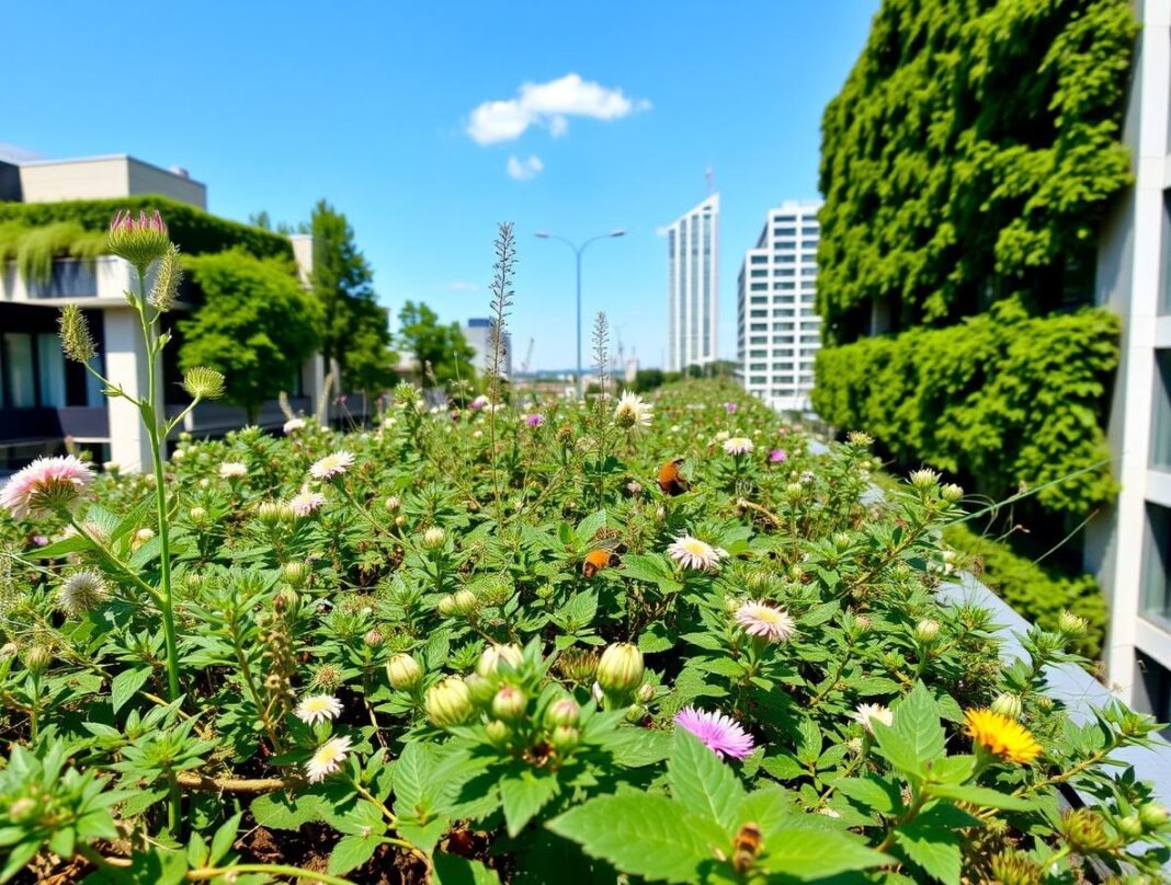 La biodiversité sur les toits : favoriser la faune et la flore dans l’architecture urbaine La biodiversité sur les toits : favoriser la faune et la flore dans l’architecture urbaine