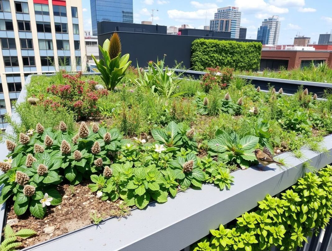 La biodiversité sur les toits : favoriser la faune et la flore dans l’architecture urbaine La biodiversité sur les toits : favoriser la faune et la flore dans l’architecture urbaine