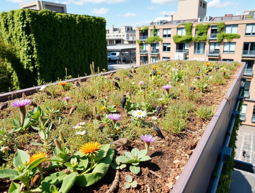 La biodiversité sur les toits : favoriser la faune et la flore dans l’architecture urbaine La biodiversité sur les toits : favoriser la faune et la flore dans l’architecture urbaine