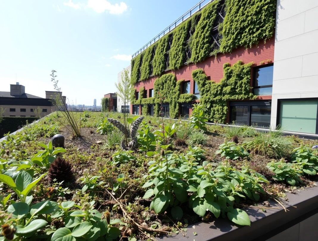 La biodiversité sur les toits : favoriser la faune et la flore dans l’architecture urbaine La biodiversité sur les toits : favoriser la faune et la flore dans l’architecture urbaine