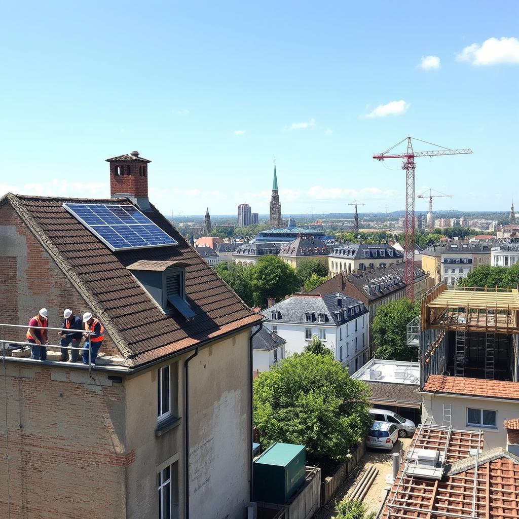 Rénovation bas-carbone : quelles priorités pour atteindre la neutralité climatique des villes françaises