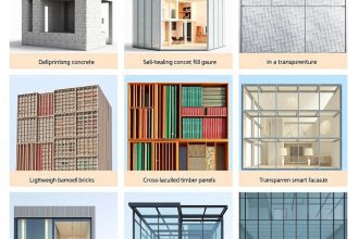 10 matériaux de construction innovants qui transforment l'industrie en 2025