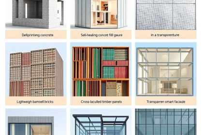 10 matériaux de construction innovants qui transforment l'industrie en 2025