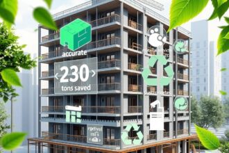 La révolution silencieuse du BIM : Comment un projet innovant a économisé 230 tonnes de matériaux et redéfini la construction durable