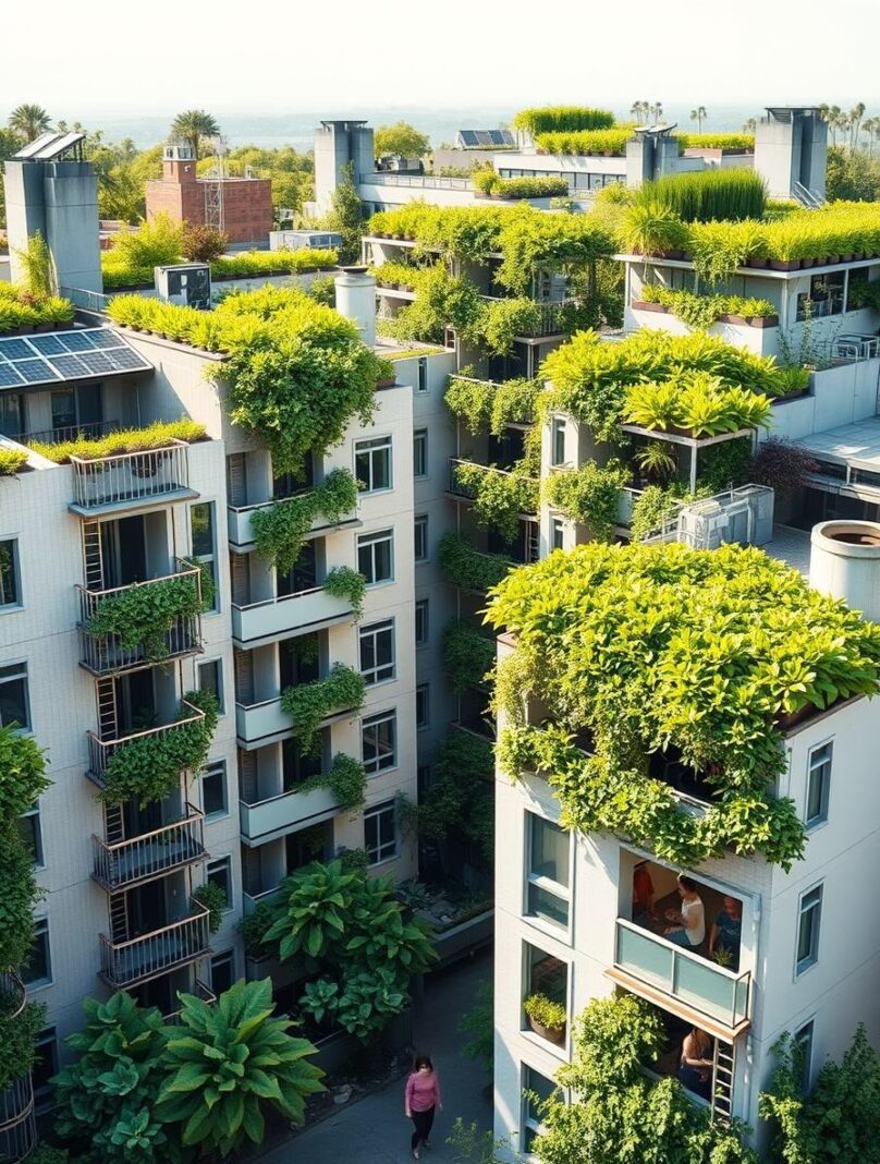 Agriculture verticale intégrée aux bâtiments : vers des quartiers autosuffisants en alimentation