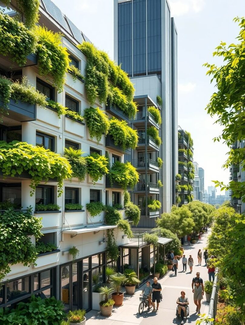 Agriculture verticale intégrée aux bâtiments : vers des quartiers autosuffisants en alimentation
