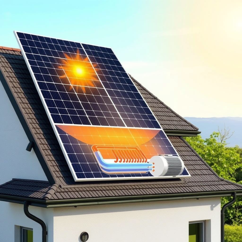 Les panneaux solaires hybrides : maximiser la production d’énergie dans les constructions neuves