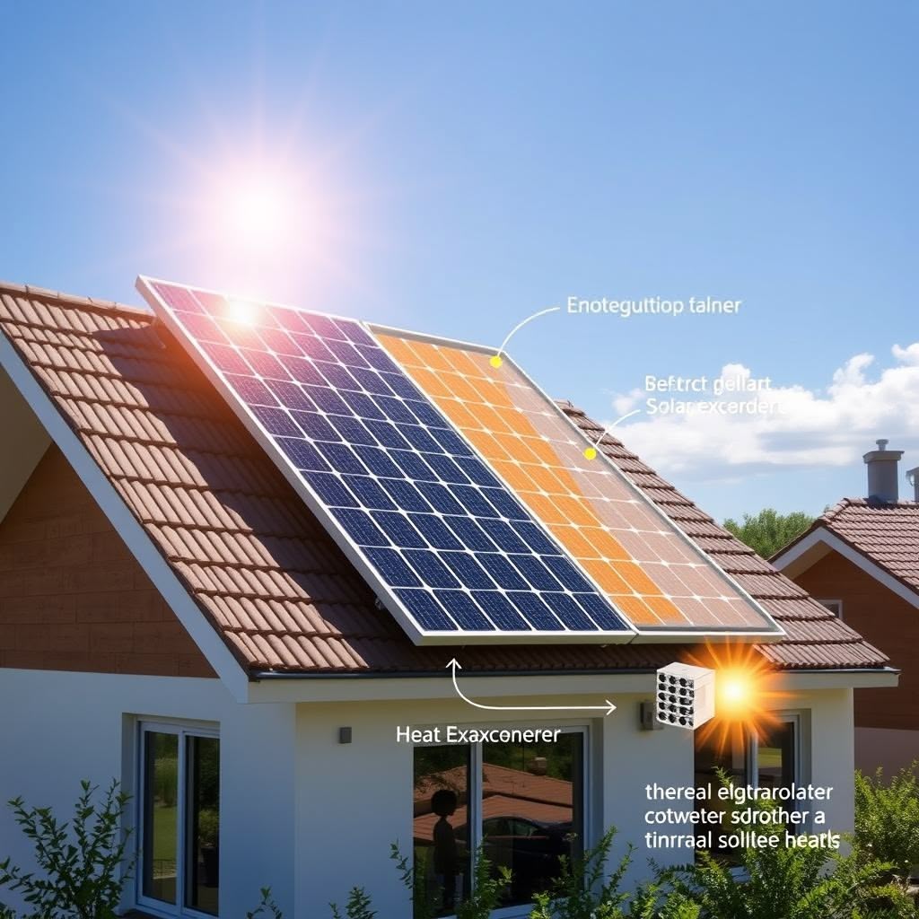 Les panneaux solaires hybrides : maximiser la production d’énergie dans les constructions neuves