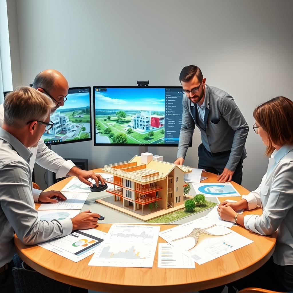 Le BIM écologique : comment la maquette numérique révolutionne la construction durable et décloisonne les métiers Le BIM écologique : comment la maquette numérique révolutionne la construction durable et décloisonne les métiers