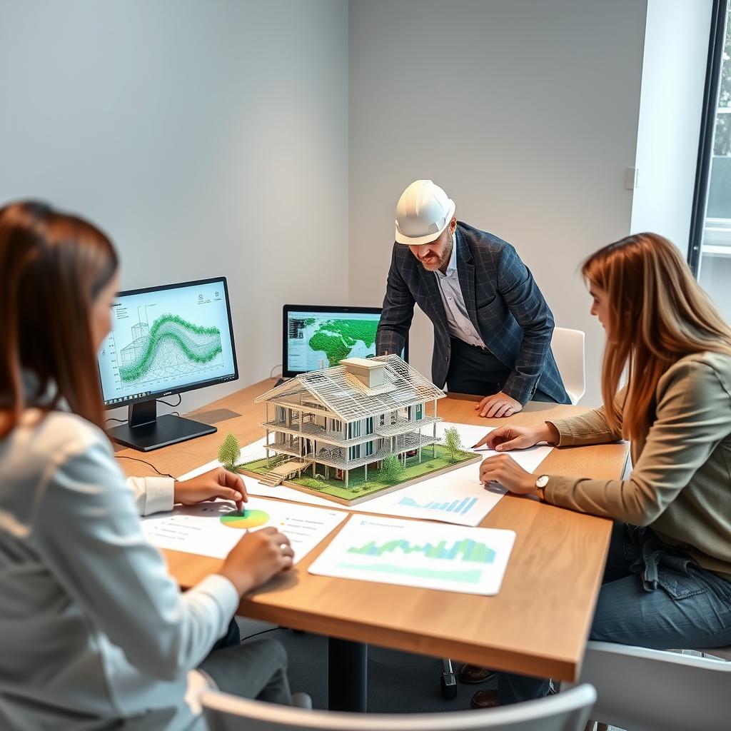 Le BIM écologique : comment la maquette numérique révolutionne la construction durable et décloisonne les métiers Le BIM écologique : comment la maquette numérique révolutionne la construction durable et décloisonne les métiers