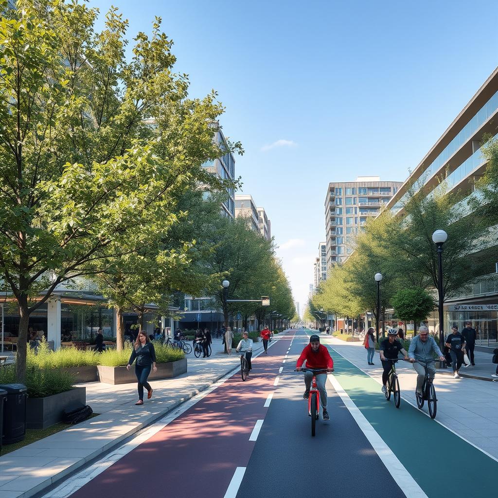 Les enjeux de la mobilité active dans l’aménagement urbain durable