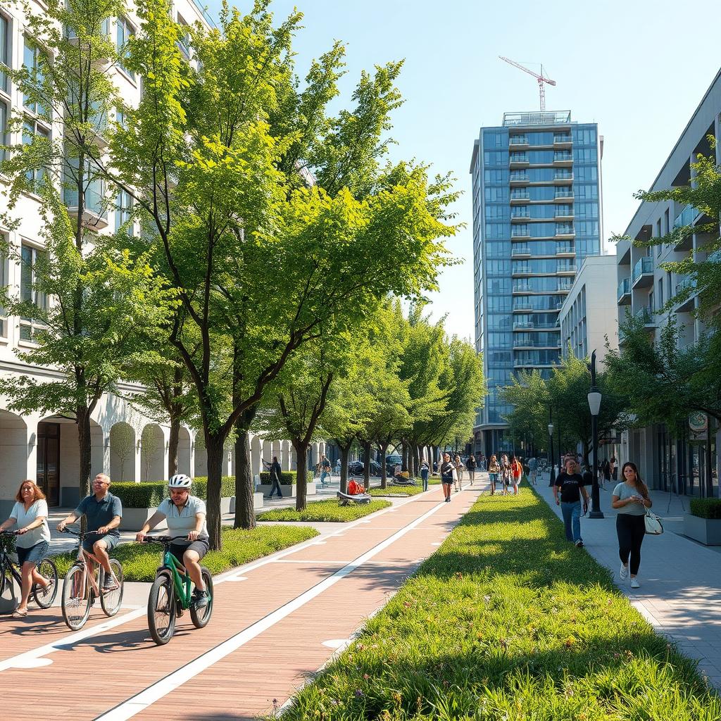 Les enjeux de la mobilité active dans l’aménagement urbain durable