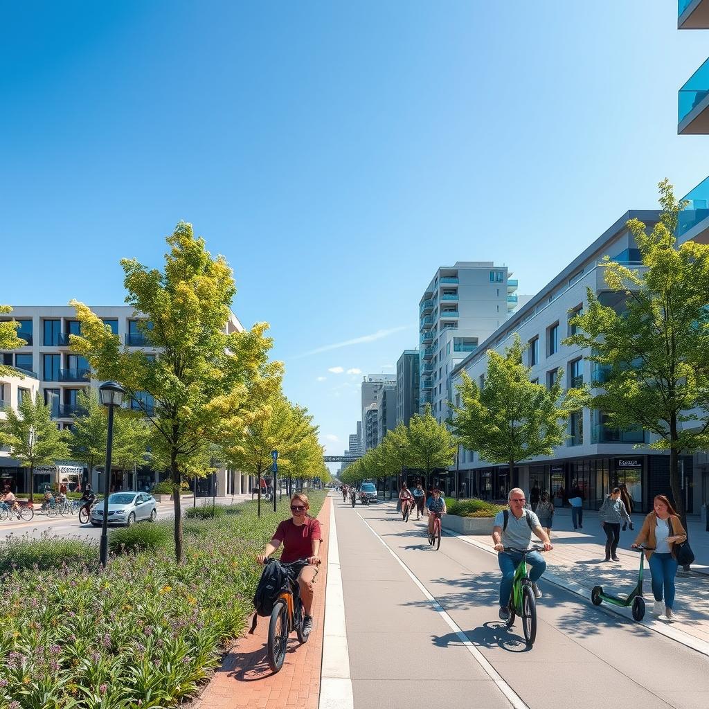 Les enjeux de la mobilité active dans l’aménagement urbain durable