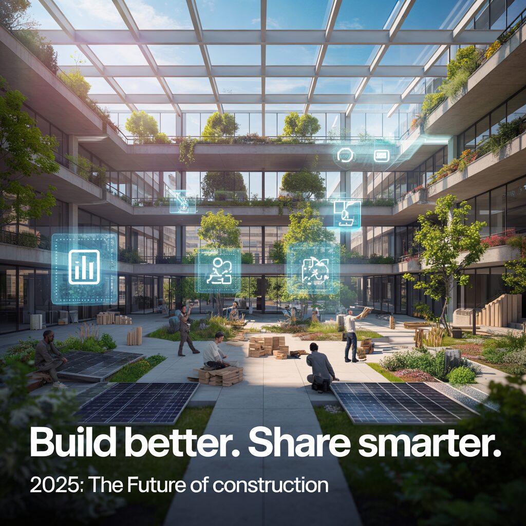 L’économie du partage appliquée à la construction : exemples et modèles émergents en 2025