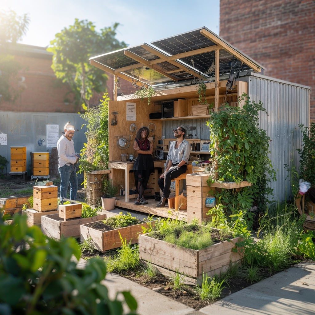 Vers un urbanisme temporaire durable : installations éphémères et transition écologique des villes Vers un urbanisme temporaire durable : installations éphémères et transition écologique des villes