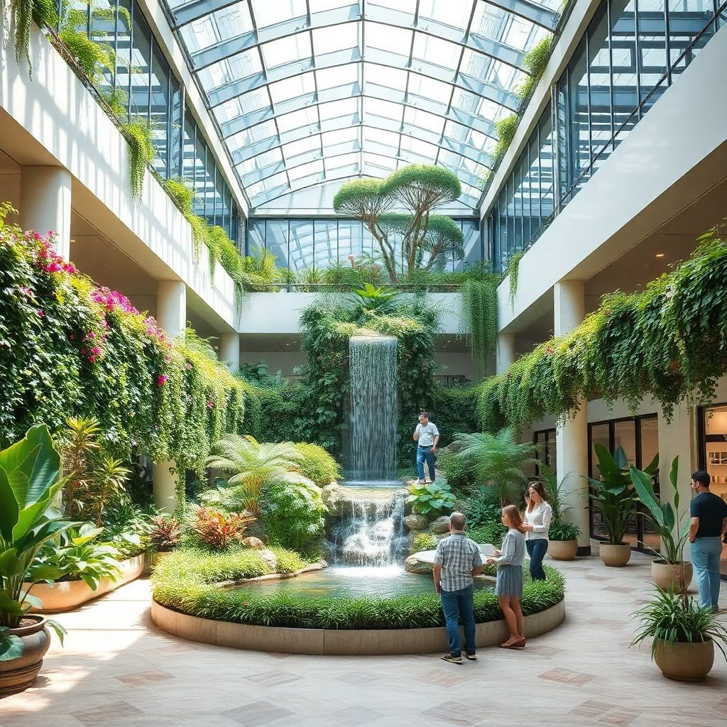 La renaissance naturelle : comment l'architecture biophilique transforme nos espaces urbains et notre bien-être