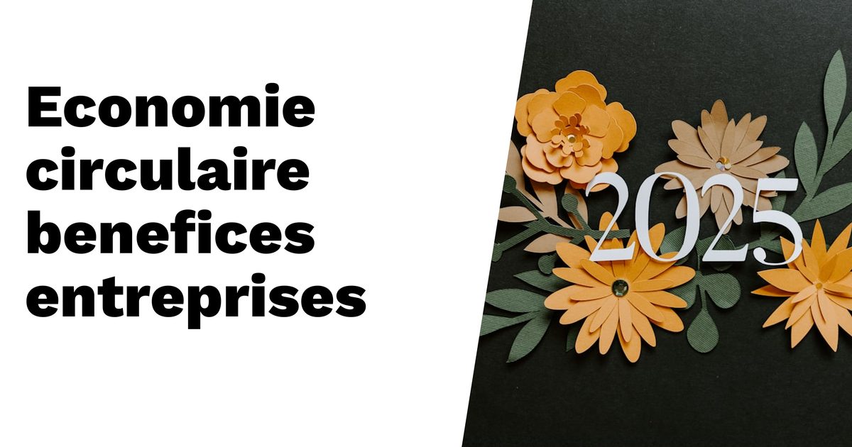 Économie circulaire : mise en œuvre et bénéfices pour les entreprises en 2025