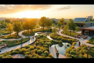 Design adaptatif face au changement climatique : repenser l’aménagement paysager urbain résilient
