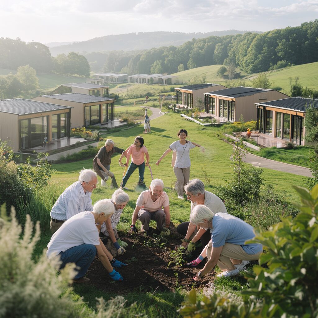 Solutions innovantes pour intégrer les personnes âgées dans l’habitat durable intergénérationnel
