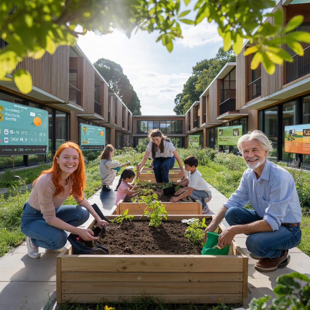 Solutions innovantes pour intégrer les personnes âgées dans l’habitat durable intergénérationnel