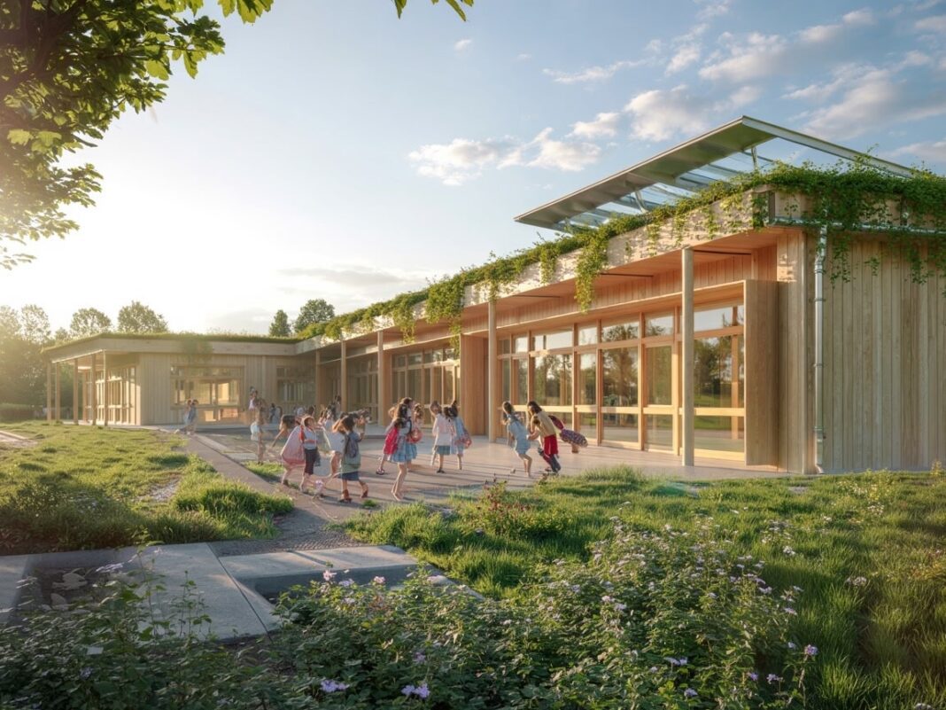 Les 3 techniques de construction durable qui transforment nos écoles et redéfinissent l'avenir de l'éducation