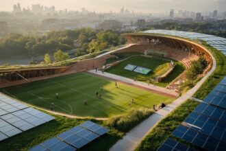 Écoconception des infrastructures sportives urbaines : défis et opportunités durables à horizon 2025