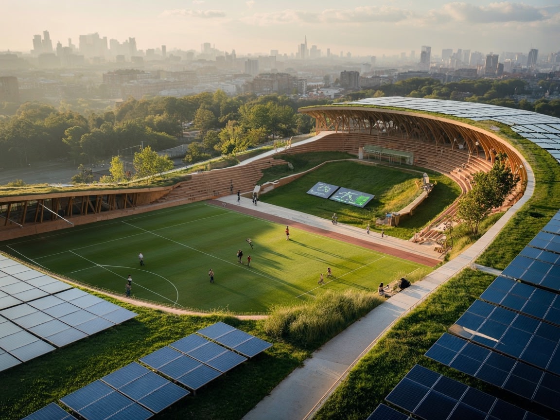 Écoconception des infrastructures sportives urbaines : défis et opportunités durables à horizon 2025