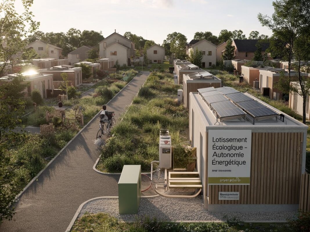 Projets pilotes d’autonomie énergétique en lotissements écologiques français : retours d’expérience récents