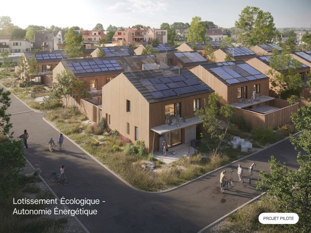Projets pilotes d’autonomie énergétique en lotissements écologiques français : retours d’expérience récents