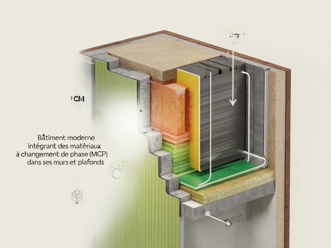 Les matériaux à changement de phase : innovations pour optimiser l’isolation thermique
