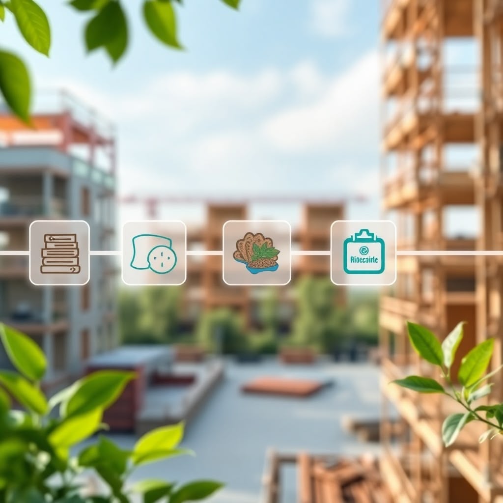 La blockchain au service de la traçabilité environnementale des matériaux de construction biosourcés