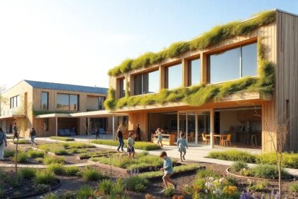 Les 3 techniques de construction durable qui transforment nos écoles et redéfinissent l'avenir de l'éducation