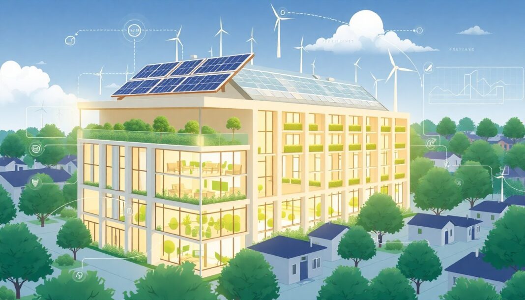 Le rôle du numérique dans la gestion intelligente des énergies renouvelables en bâtiment Le rôle du numérique dans la gestion intelligente des énergies renouvelables en bâtiment