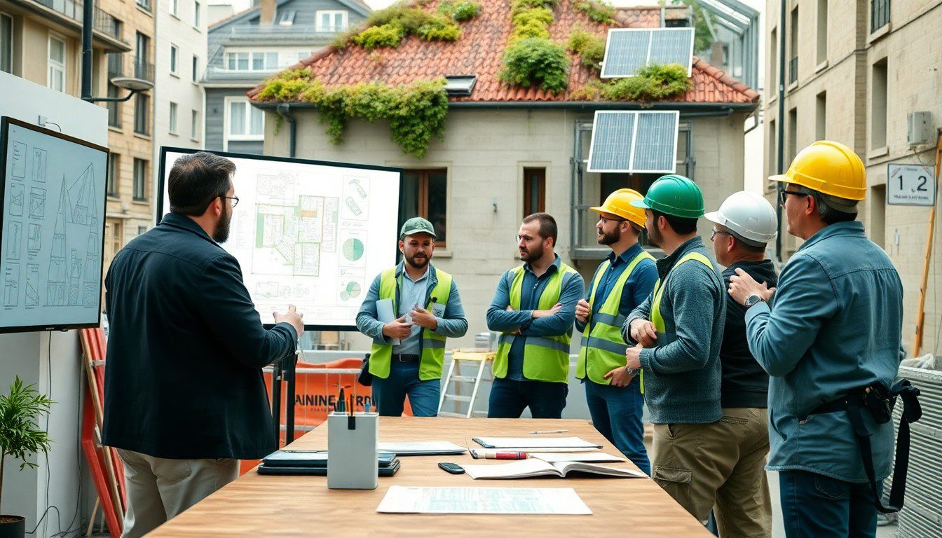 Quels métiers verts recruter pour réussir sa transition vers une entreprise du bâtiment durable ?