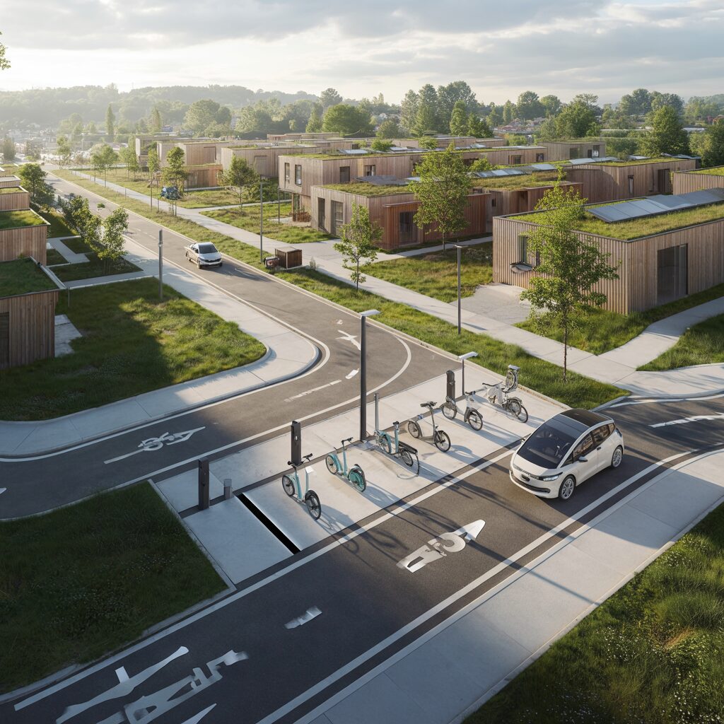 L’intégration des mobilités douces dans les projets immobiliers neufs