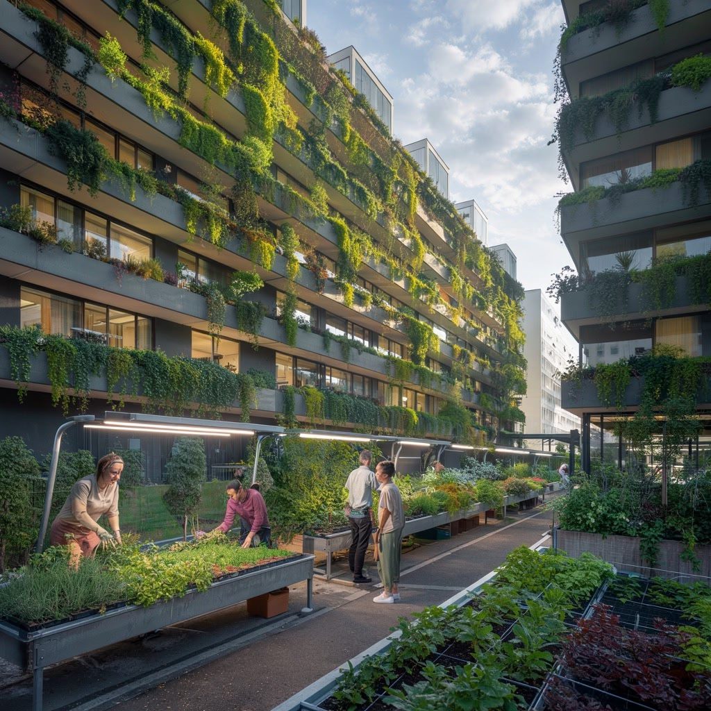 L’agriculture urbaine verticale intégrée aux projets immobiliers neufs : solutions concrètes à Paris et Lyon L’agriculture urbaine verticale intégrée aux projets immobiliers neufs : solutions concrètes à Paris et Lyon